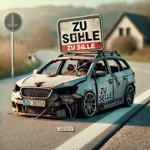 Defektes Fahrzeugs Altes Auto mit Defekt? So machen Sie noch Geld daraus