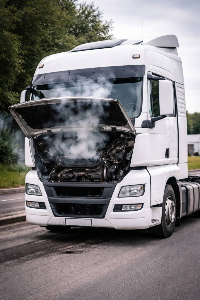 LKW mit Motorschaden verkaufen in NRW - Kostenlose Abholung & sofortige Auszahlung